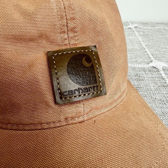 Carhartt Hat Odessa Strapback Orange Adjustable Men’s One Size - Picture 2 of 6